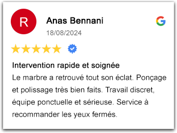 Poncage & Polissage Marbre Casablanca